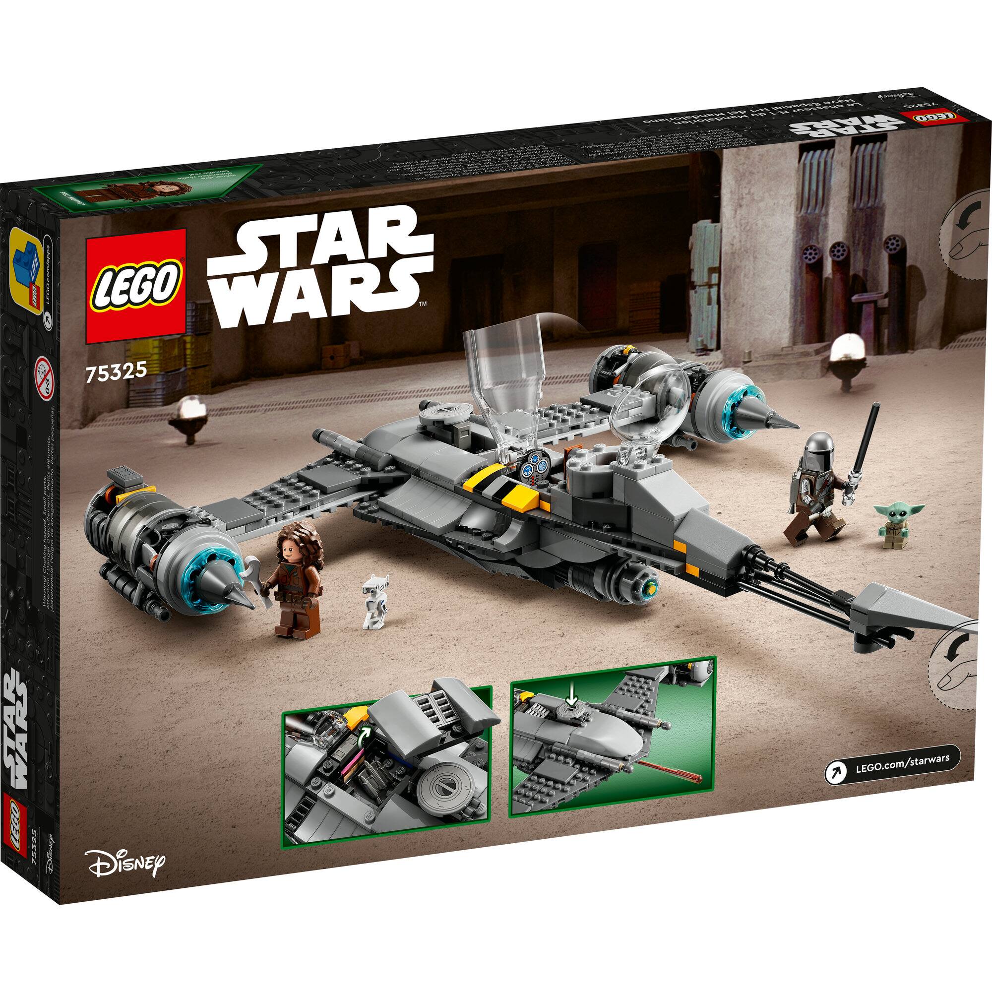 LEGO® Star Wars™ The Mandalorian’s N-1 Starfighter™ 75325 Building Kit (412 Pieces)